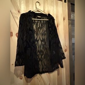 Harley Davidson flame see through long sleeve